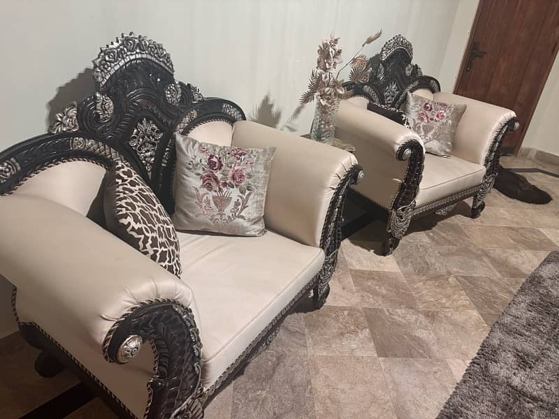 Complete Sofa Set with curtains 1