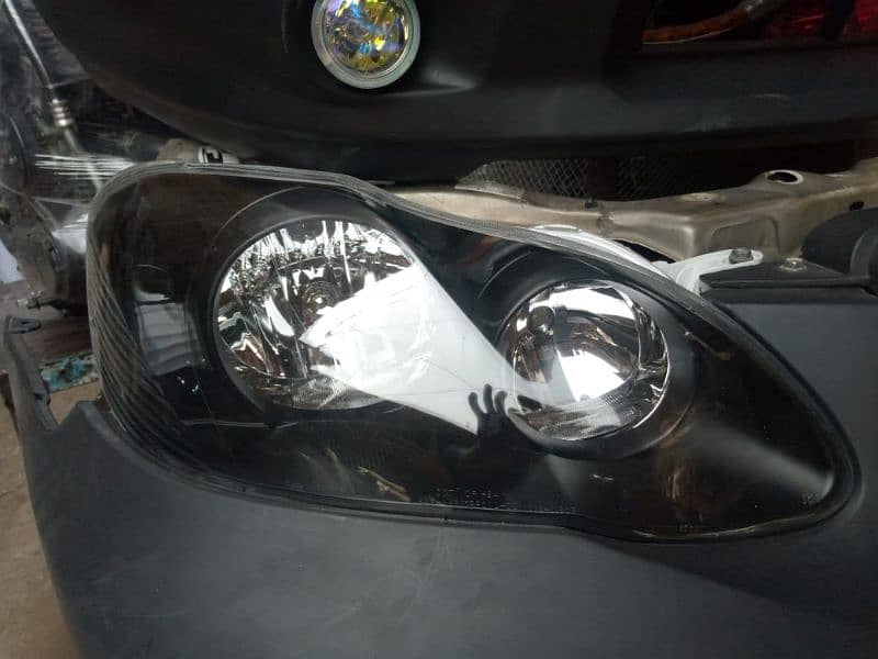 Toyota corolla/vitz lights ,fogg lights,back lights,grill 6