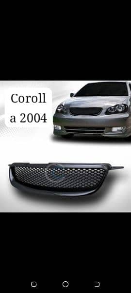 Toyota corolla/vitz lights ,fogg lights,back lights,grill 12