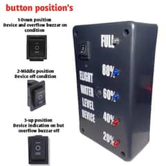 Water tank Level Indicator with overflow Buzzer