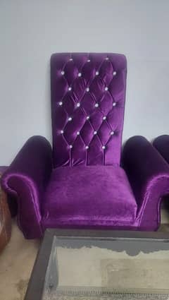 Executive Velvet Chairs for Sale