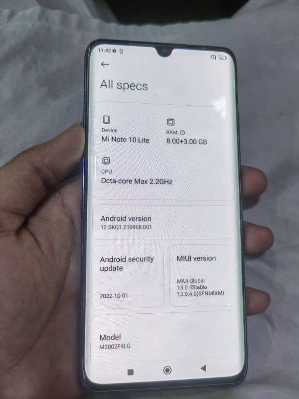 Mi note 10 lite 1