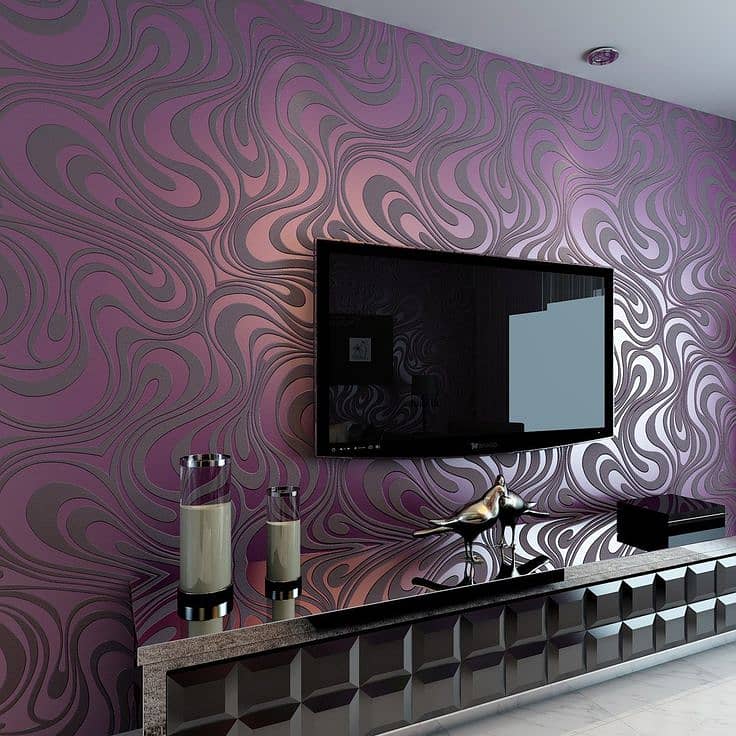 3D WallPaper, Wall flex Sheet, pvc Wallpaper/wallpaper 14