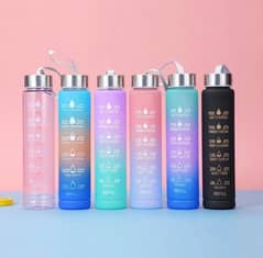 Gradient water bottle,300 ml