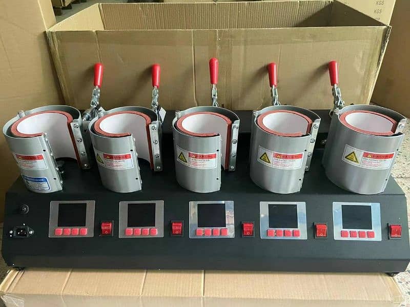 5 in One Mug Printing Heavy Duty Machine 0