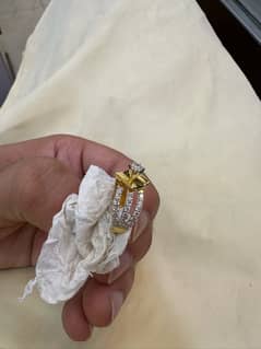 DIAMOND RING IN 21k gold