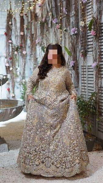 bridal dress / walima dress / nikha dress 8