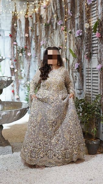 bridal dress / walima dress / nikha dress 9