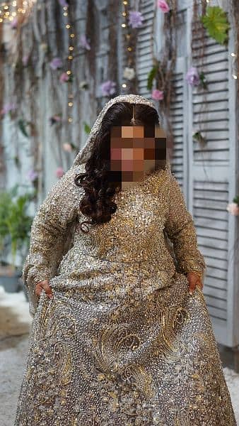 bridal dress / walima dress / nikha dress 10