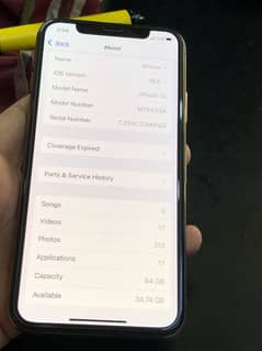 iphone xs gold non pta non active 4 months sim working