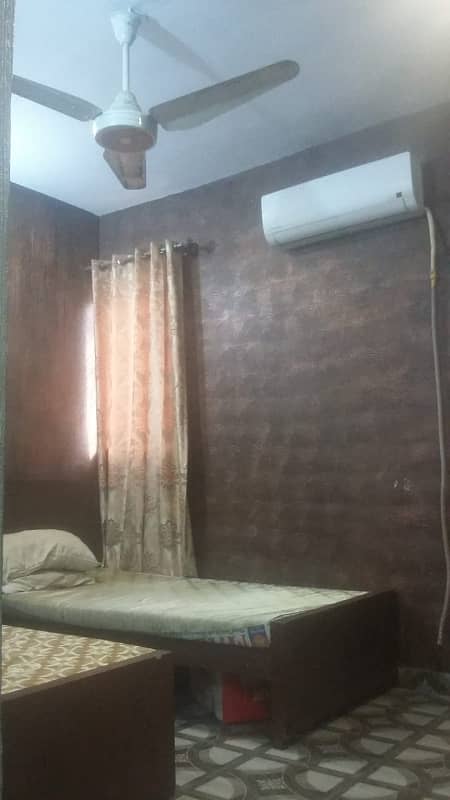 SINGLE ROOM INDEPENDENT FURNISHED FLAT FOR RENT IN MODEL TOWN LAHORE RENT = 32000 6