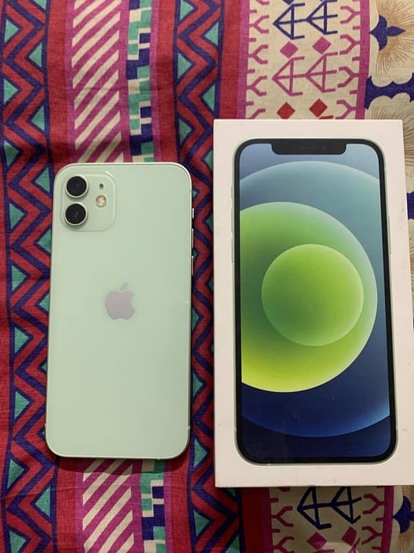 iPhone 12 64gb with box non pta 0