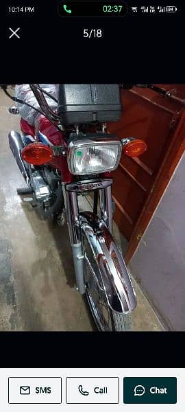 Honda 125 Red colour 1