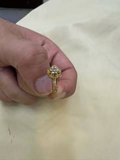 NEW DIAMOND RING IN new Style 21k gold