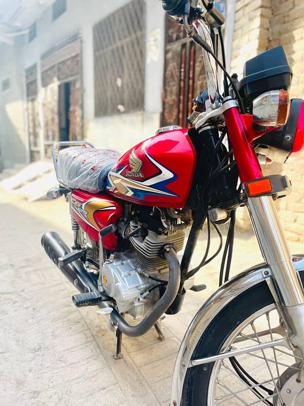 Honda cg 125 red 2020 2