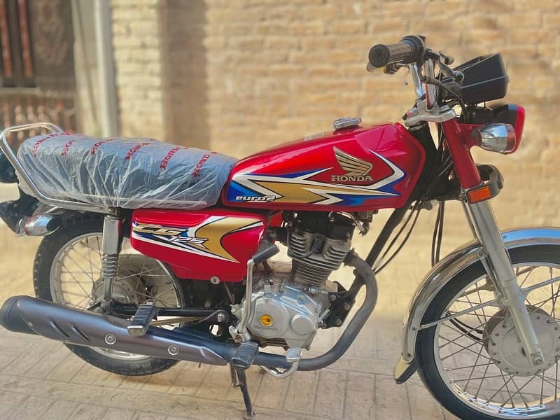 Honda cg 125 red 2020 4