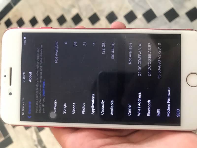 iPhone 7 plus bypass 128 GB 1