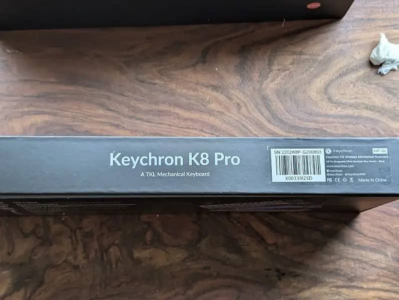 Keychron K8 PRO QMK/VIA wireless mechanical keyboard, hot swappable 1