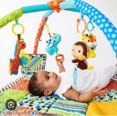 infantino Twist & Fold Activity Gym & Play Mat Forest