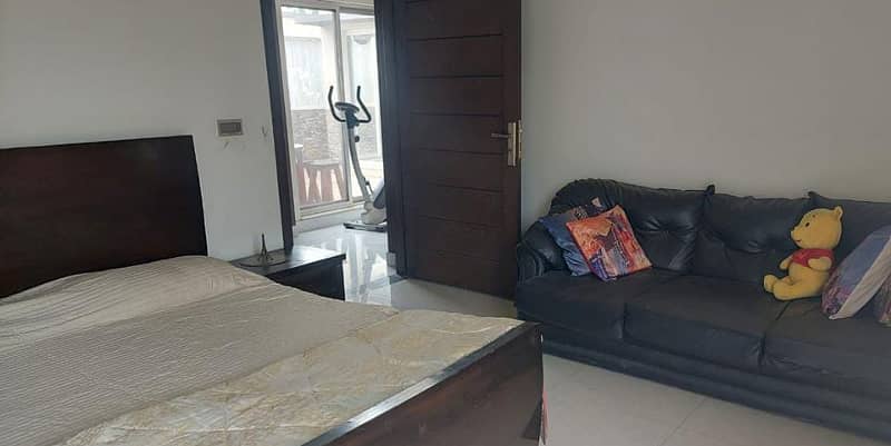 Fully Furnished, Separate Gate 3 Beds Upper Portion Rent in DHA Phase 8 Ex Air Avenue Airport road Lahore. 3