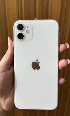 Iphone 11 white PTA dual sim 128 GP 0