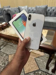 iphone x 256 gb pta approved complt box