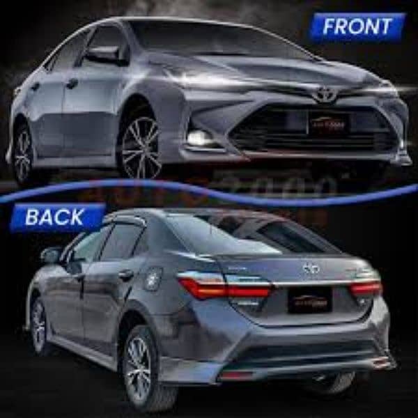 Toyota Corolla Grande X BumperBody Kit Mad in Thailand 0