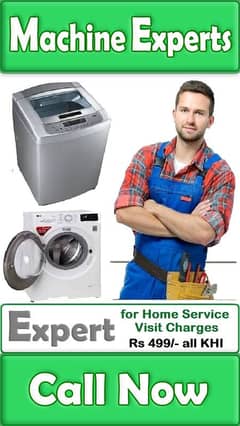 Repair Automatic Washing Machine Service Haier Samsung LG Dawlance Pel