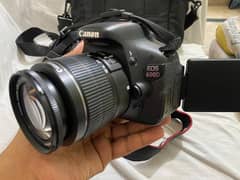 CANON EOS 600D with 3 Lenses