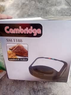 Cambridge Sandwich maker 0