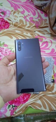 Galaxy note 10 plus ok 12GB 256GB Dule Sim fixed price no exchange