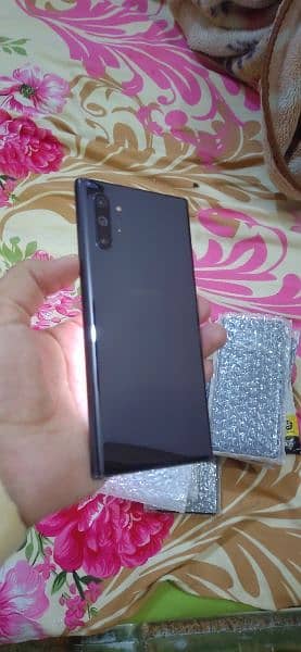 Galaxy note 10 plus ok 12GB 256GB Dule Sim fixed price no exchange 1