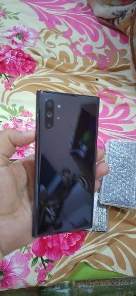 Galaxy note 10 plus ok 12GB 256GB Dule Sim fixed price no exchange 4