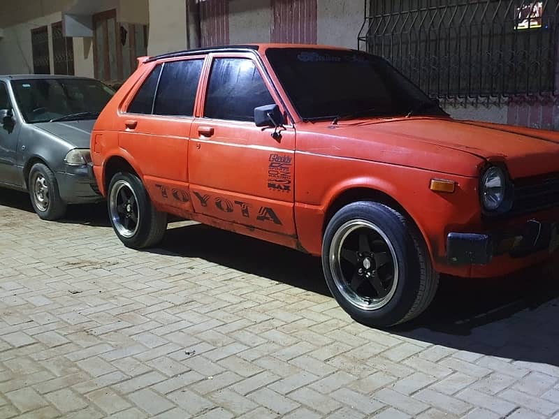 Toyota Starlet 1979 Rear Wheel 2