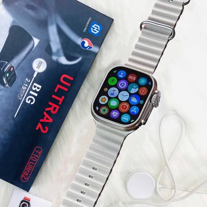 T10 Ultra 2 Smart Watches 2.19 Inch 49mm Straps Bt Call With Hiwatchpr 0