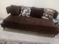 velvet sofa for TV lounge, drawing room etc