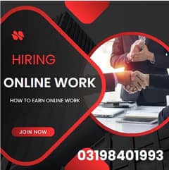 Home Based Online job Available Male & Females Students watsapp cv