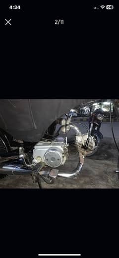 super star 70cc 2021 model full original bike .