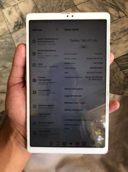 Samsung Galaxy TAB A7 lite 3 GB ram 32 GB memory 2