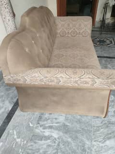 Two seater sofa urgent for sale. For contact 03137654059