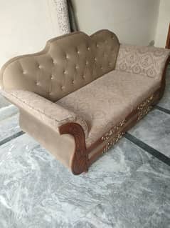 Sofa (two seater) urgent for sale. For contact 03137654059