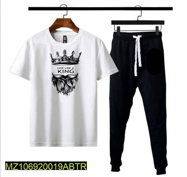 polyester T-shirt & Trousers 1