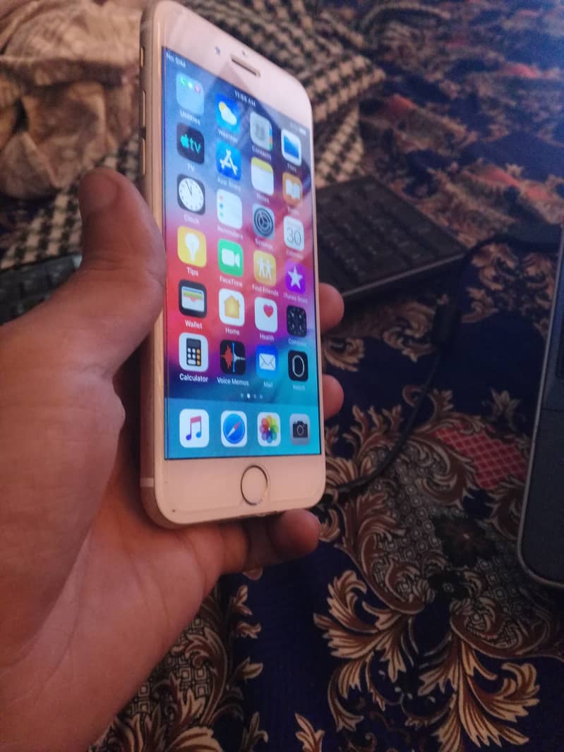 Urgent Sale Iphone 6 (64GB + Non PTA Bypass) working all ok 5