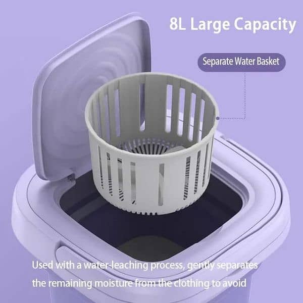 Portable Folding Mini Washing Machine 1