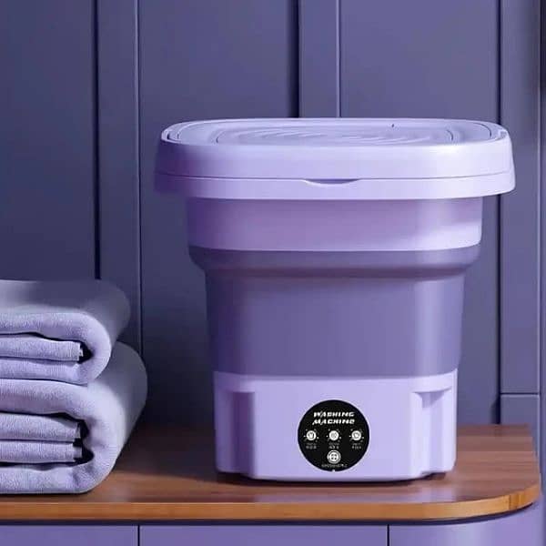 Portable Folding Mini Washing Machine 2