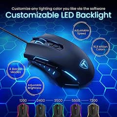 LizSword Wired RGB Gaming mouse. Gaming mouse 8000 DPI