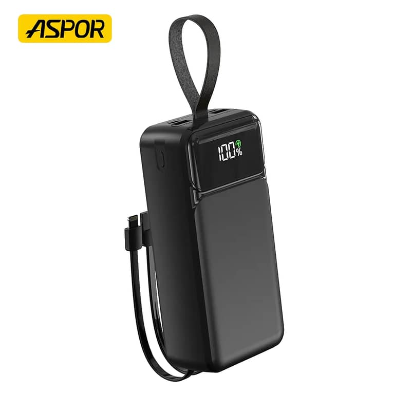 Aspor A316 A317 A319 22.5W 20000mah 30000mah 50000mah Power Bank New 2