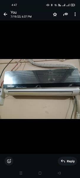 A/C 1. Ton for sale success new condition 2