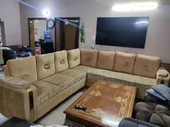 7 Seater L Shaped Sofa 0