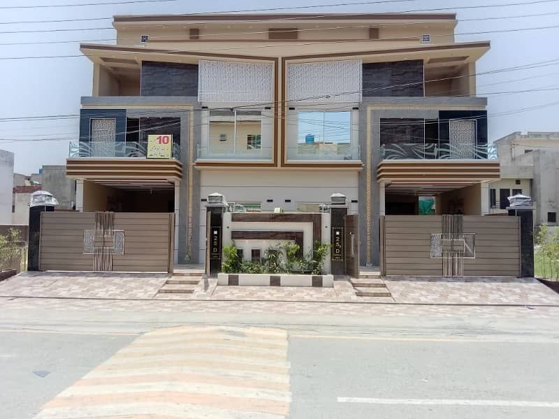 10 Marla Spanish Duplex House Available For Sale 0